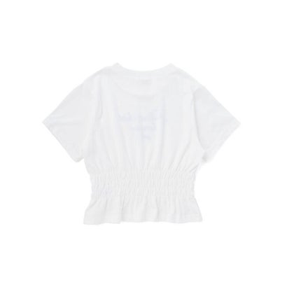 ウエストシャーリングTシャツ(130~160cm) （ブラック）｜詳細画像