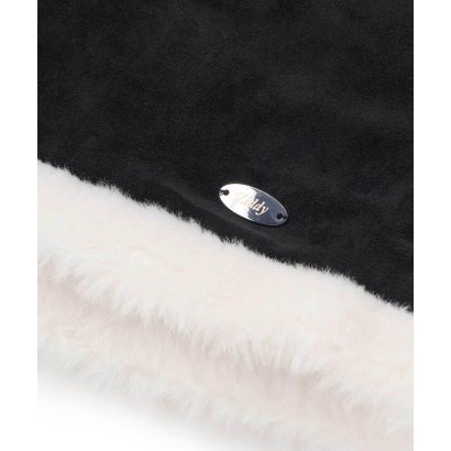ムートン調 ショートパンツ(130~160cm) （ブラック）｜詳細画像