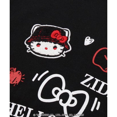 【ハローキティ】ワンポイントサガラ刺しゅうトレーナー(130~160cm) （グレー）｜詳細画像