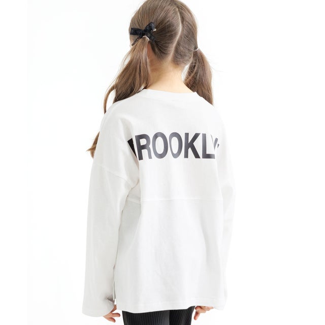 バックロゴTシャツ （ホワイト地）
