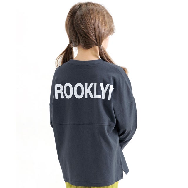 バックロゴTシャツ （ネイビー地）