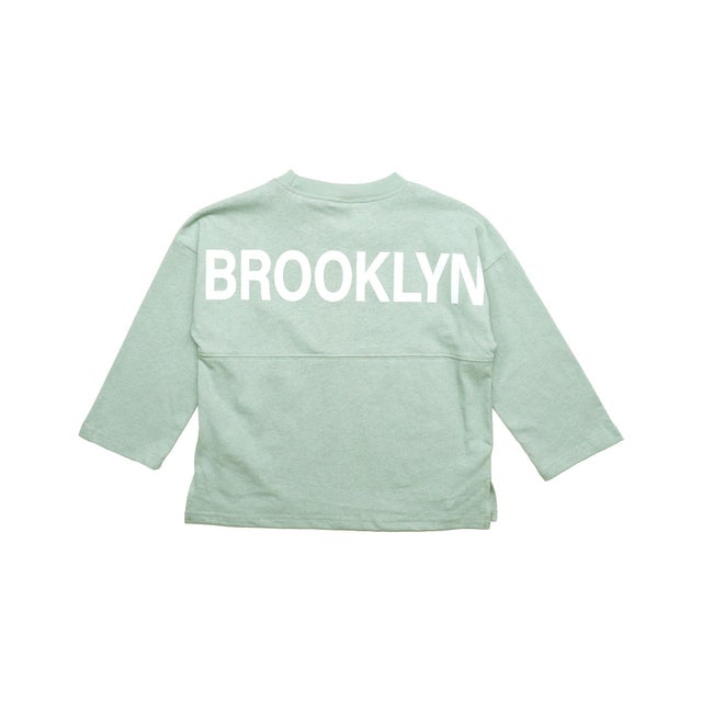 バックロゴTシャツ （Nアッシュミント地）