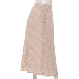 【SPOOL BY B&H】Crepe 2way Skirt （White×Red）