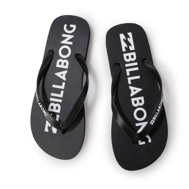 メンズ マリン ビーチサンダル BASIC LOGO THONGS マリン ビーチサンダル BF011917 （BLK）