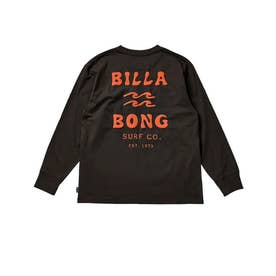 長袖 Tシャツ ロンT キッズ 子供 バックプリント （WAA）