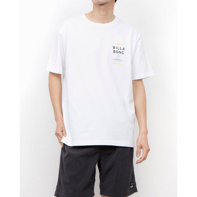 メンズ サーフ 半袖Tシャツ SUNBLOCK サーフ 半袖Tシャツ BF011207 (ホワイト)