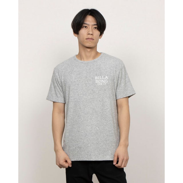メンズ MODAL PILE TEE サーフ 半袖Ｔシャツ BF011301 (グレー)