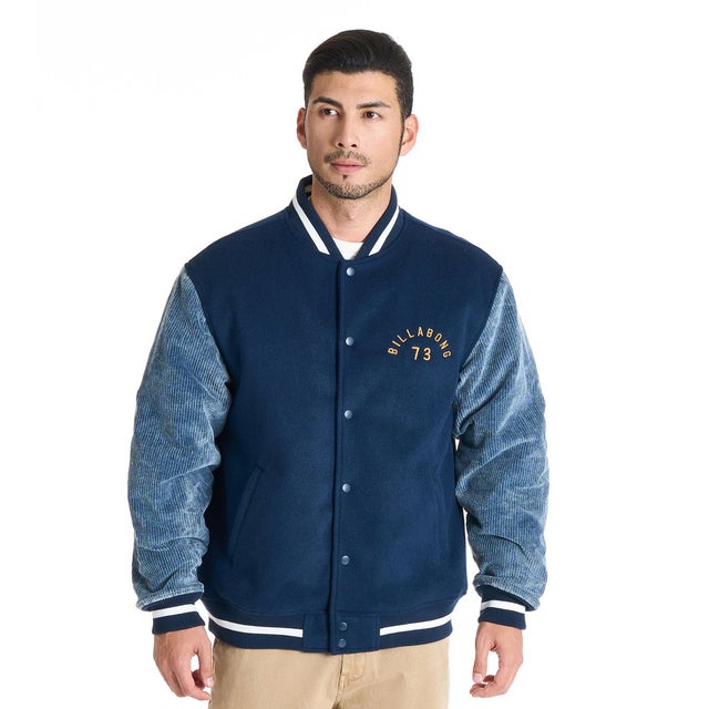 BE012753 DENIM STADIUM 中綿ジャケット （インディゴ）