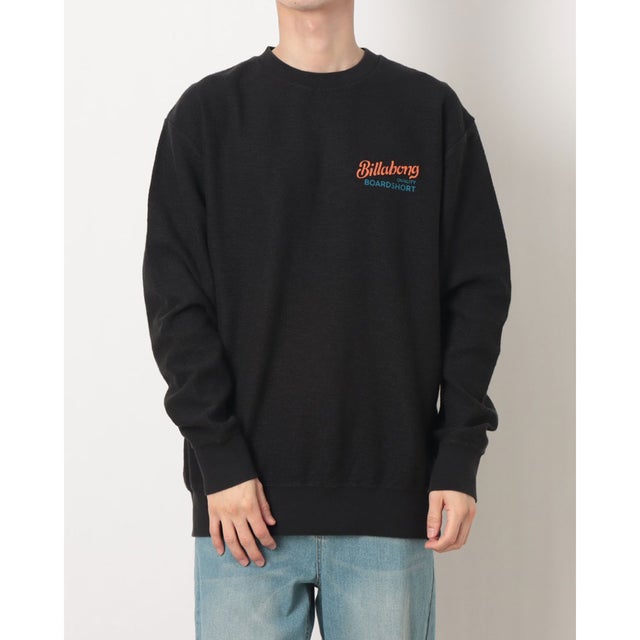 メンズ アウトドアカジュアル スウェットトレーナー アウトドアカジュアル スウェットトレーナー BURLEIGH STORE BG011004 （BLK）