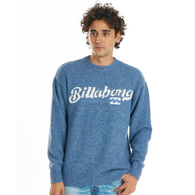 ニット セーター メンズ ロゴ CREW NECK （DIN）