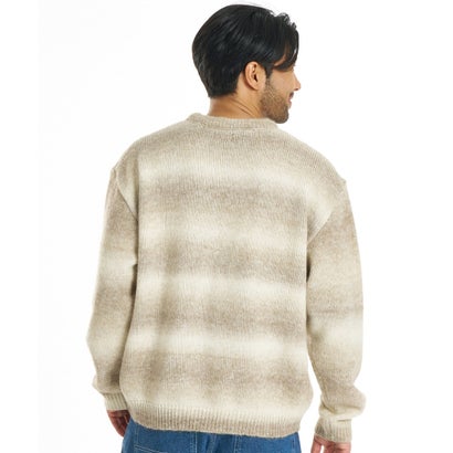ビラボン BILLABONG ニット セーター メンズ ボーダー KASURI KNIT （BRN）｜詳細画像