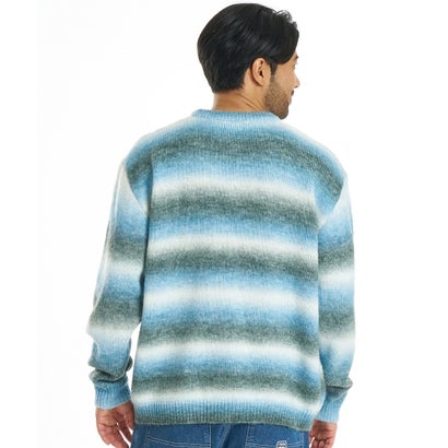ビラボン BILLABONG ニット セーター メンズ ボーダー KASURI KNIT （BRN）｜詳細画像