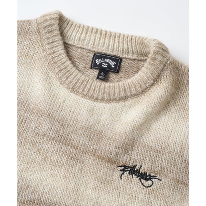 ビラボン BILLABONG ニット セーター メンズ ボーダー KASURI KNIT （BRN）｜詳細画像
