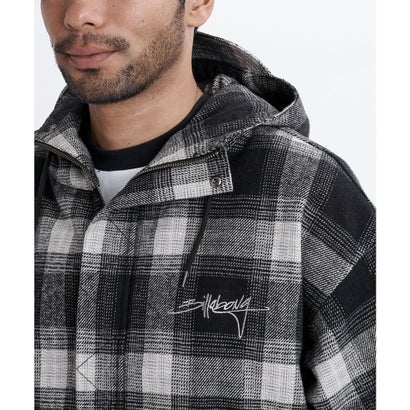 ビラボン BILLABONG ジャケット メンズ チェック HOODED JAKCET BG012772 （RED）｜詳細画像