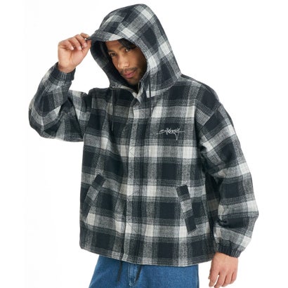 ビラボン BILLABONG ジャケット メンズ チェック HOODED JAKCET BG012772 （BLK）｜詳細画像