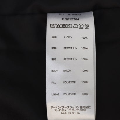 ビラボン BILLABONG メンズ アウトドアカジュアル 中綿ジャケット SMU PUFF JK BG012764 （BLK）｜詳細画像