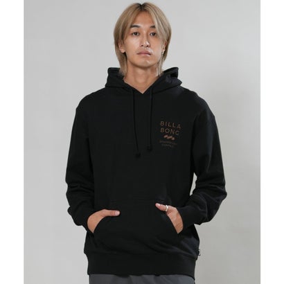 プルオーバー パーカー フーディー メンズ バックプリント ロゴ （BLK）｜詳細画像