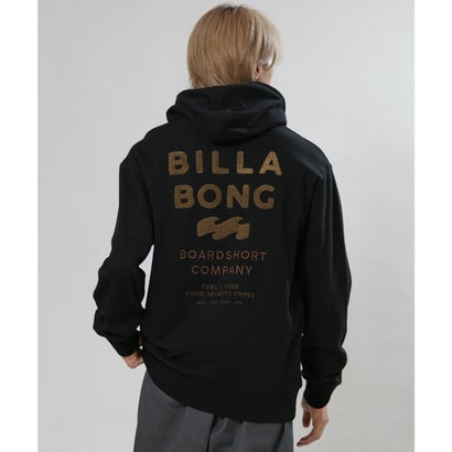 プルオーバー パーカー フーディー メンズ バックプリント ロゴ （BLK）｜詳細画像