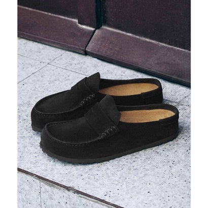 ビルケンシュトック BIRKENSTOCK サンダル レディース NAPLES WRAPPED LEVE Narrow （Black）｜詳細画像