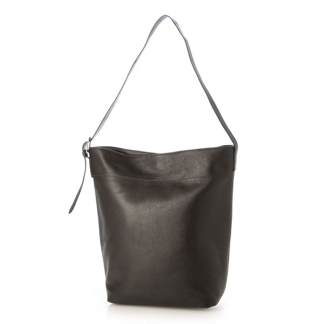 レザー ショルダーバッグ （DARK BROWN）