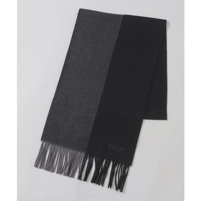 ブラックレーベルクレストブリッジ クレストブリッジチェックマフラー （ブラック）