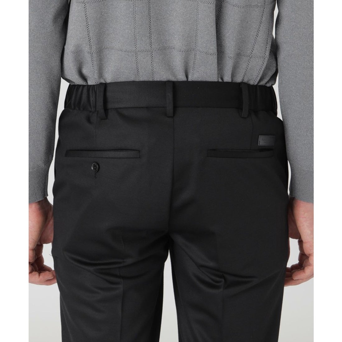 新品 ブラックレーベル・クレストブリッジ　春夏 麻混トラウザーズ/L ブラックレーベルクレストブリッジ BLACK LABEL CRESTBRIDGE