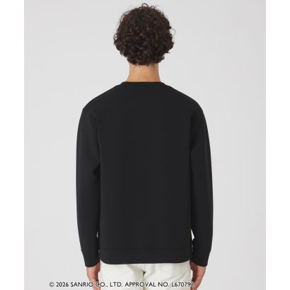 ブラックレーベル・クレストブリッジ BLACK LABEL CRESTBRIDGE 【一部店舗限定】【ハローキティコラボ】クレストブリッジチェックシルエットキティスウェットシャツ （ホワイト）｜詳細画像