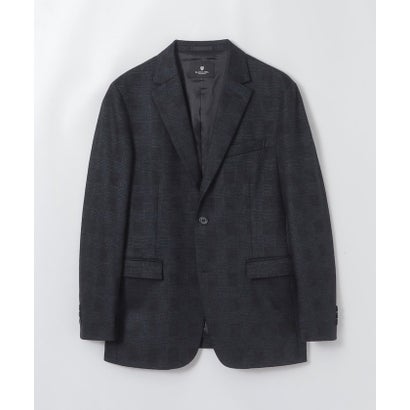 ブラックレーベル・クレストブリッジ BLACK LABEL CRESTBRIDGE グレンチェックウールジャージージャケット （ネイビー）｜詳細画像