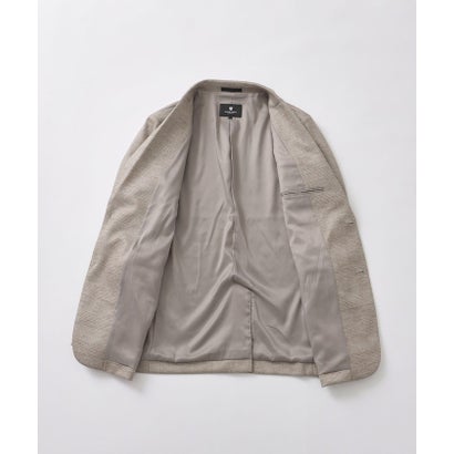 ブラックレーベル・クレストブリッジ BLACK LABEL CRESTBRIDGE グレンチェックウールジャージージャケット （ベージュ）｜詳細画像