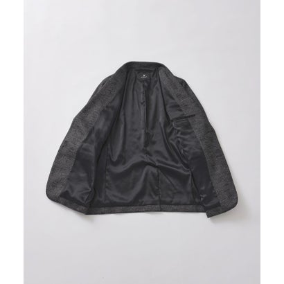ブラックレーベル・クレストブリッジ BLACK LABEL CRESTBRIDGE グレンチェックウールジャージージャケット （ベージュ）｜詳細画像