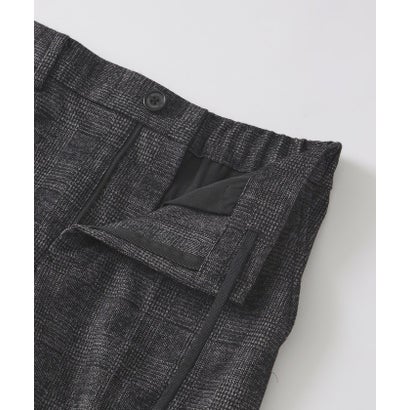 ブラックレーベル・クレストブリッジ BLACK LABEL CRESTBRIDGE グレンチェックウールジャージートラウザーズ （ベージュ）｜詳細画像
