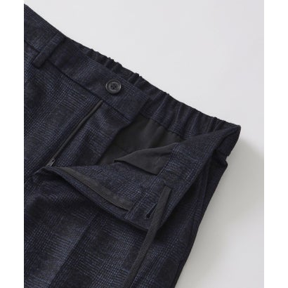 ブラックレーベル・クレストブリッジ BLACK LABEL CRESTBRIDGE グレンチェックウールジャージートラウザーズ （ネイビー）｜詳細画像