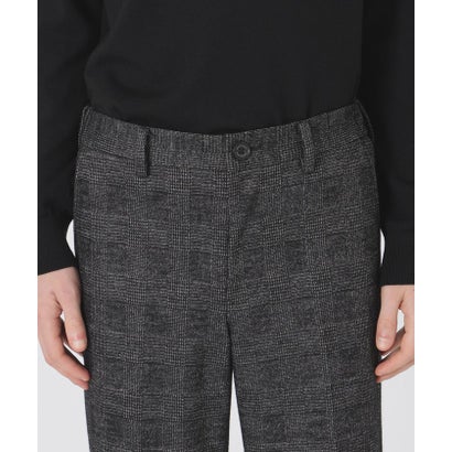 ブラックレーベル・クレストブリッジ BLACK LABEL CRESTBRIDGE グレンチェックウールジャージートラウザーズ （ネイビー）｜詳細画像
