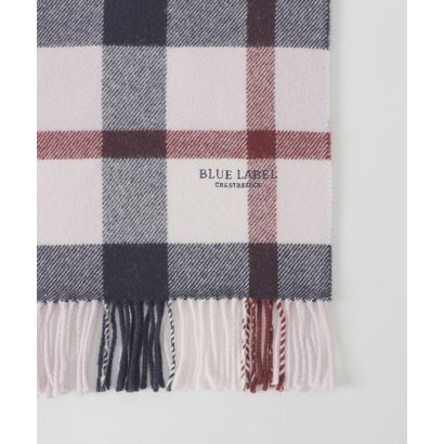ブルーレーベル・クレストブリッジ BLUE LABEL CRESTBRIDGE クレストブリッジチェックマフラー （レッド）｜詳細画像