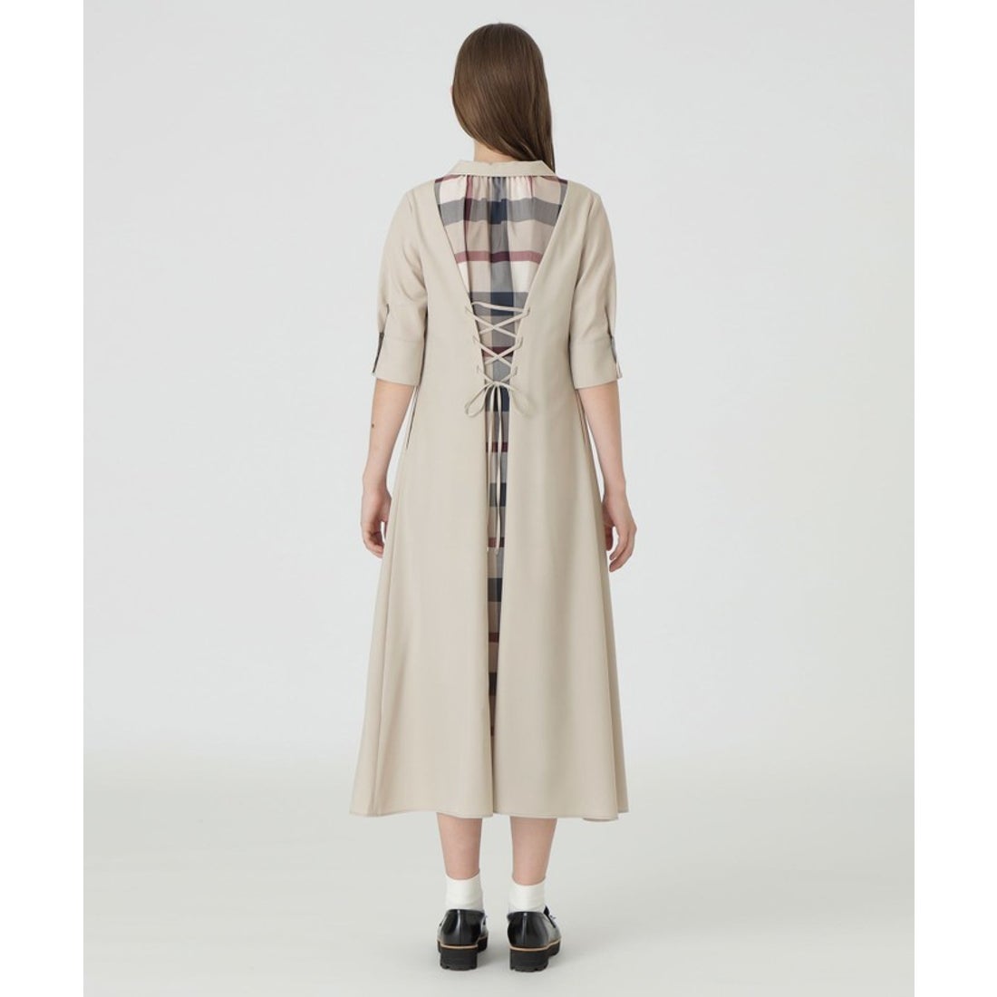 ブルーレーベルクレストブリッジ BLUE LABEL CRESTBRIDGE バックレース 