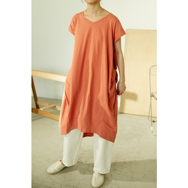 cut color dress ORG