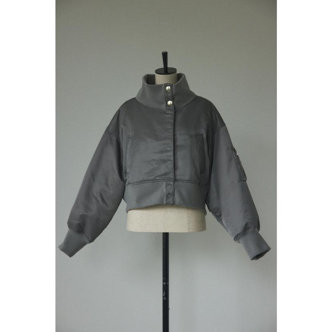 ブラックバイマウジー BLACK BY MOUSSY nylon military blouson （KHA 