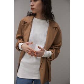 over silhouette shirt jacket BEG