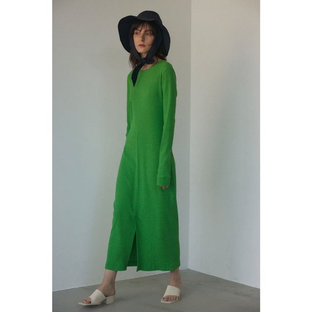 cocoon long oneーpiece GRN