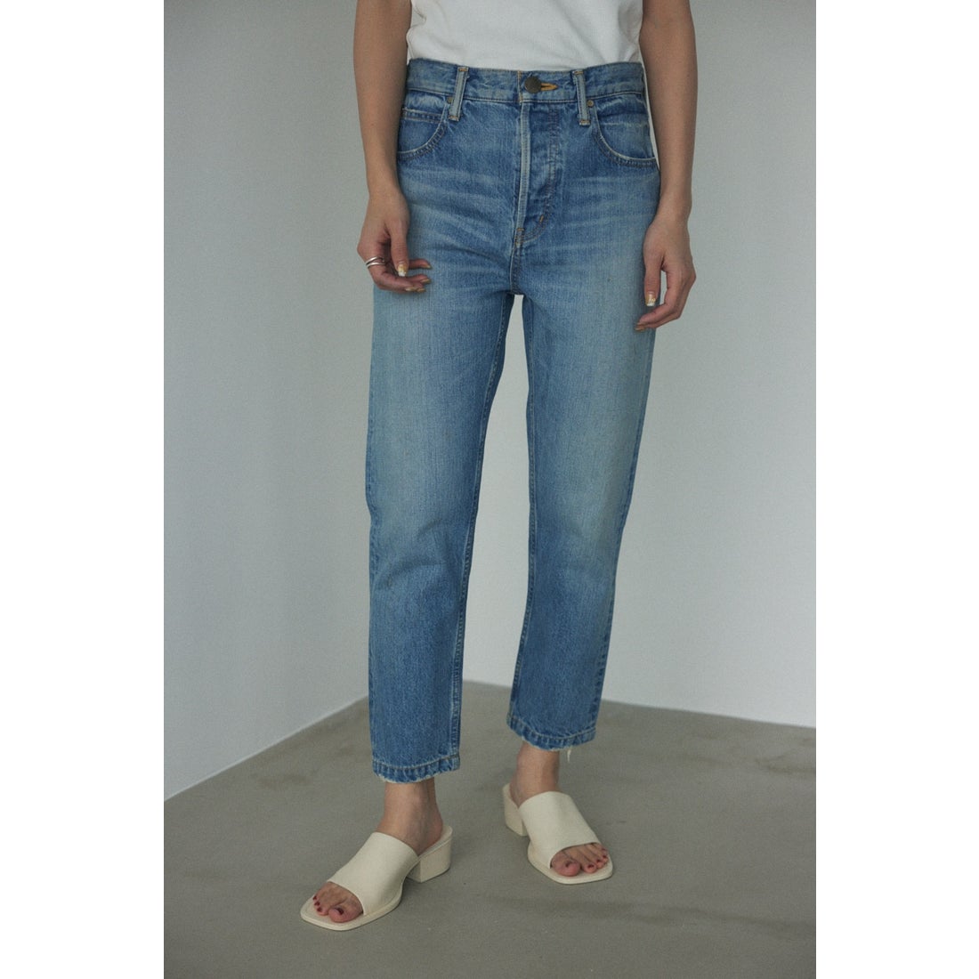 BLACK BY MOUSSY HUILA blue denim BLU -ファッション通販 FASHION WALKER