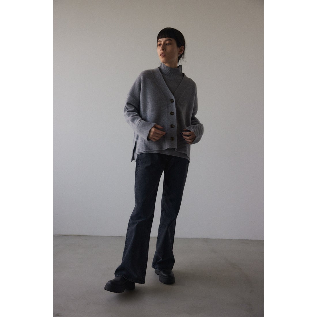 BLACK BY MOUSSY MATARI Al Makha black denim BLK -ファッション通販 