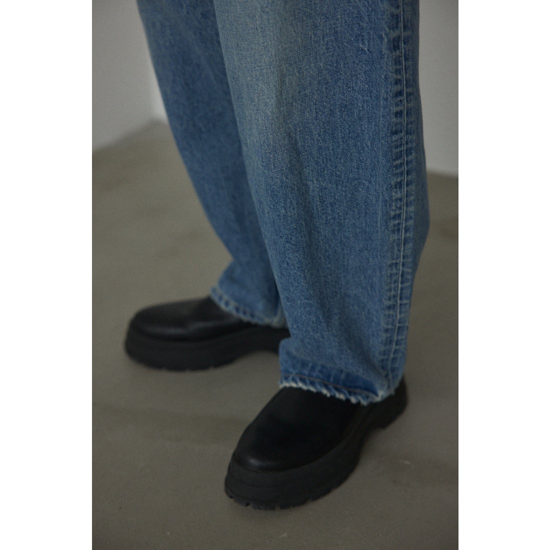 BLACK BY MOUSSY PUNA vintage long denim BLU -ファッション通販 