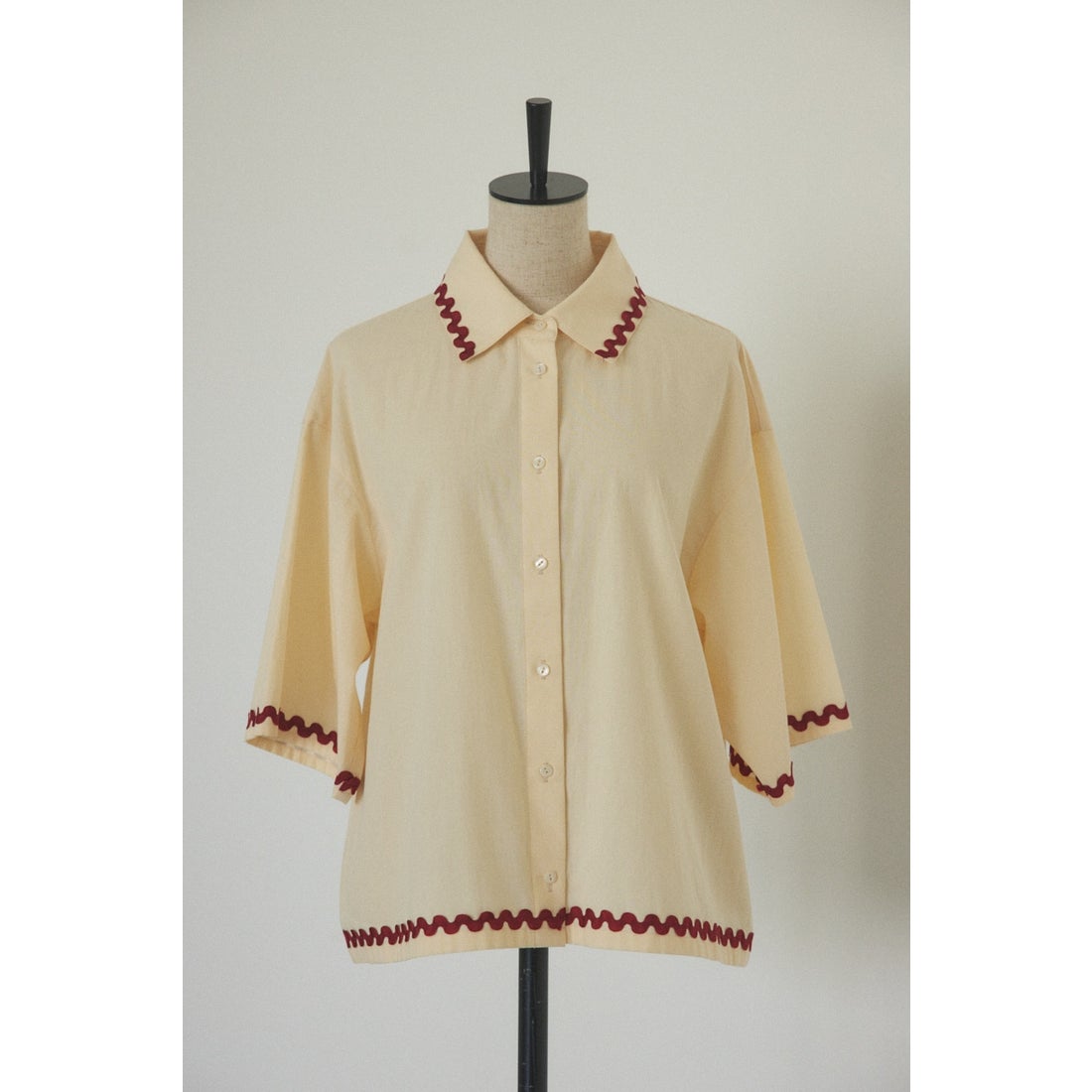 BLACK BY MOUSSY patch shirt O/WHT1 -靴＆ファッション通販 ロコンド