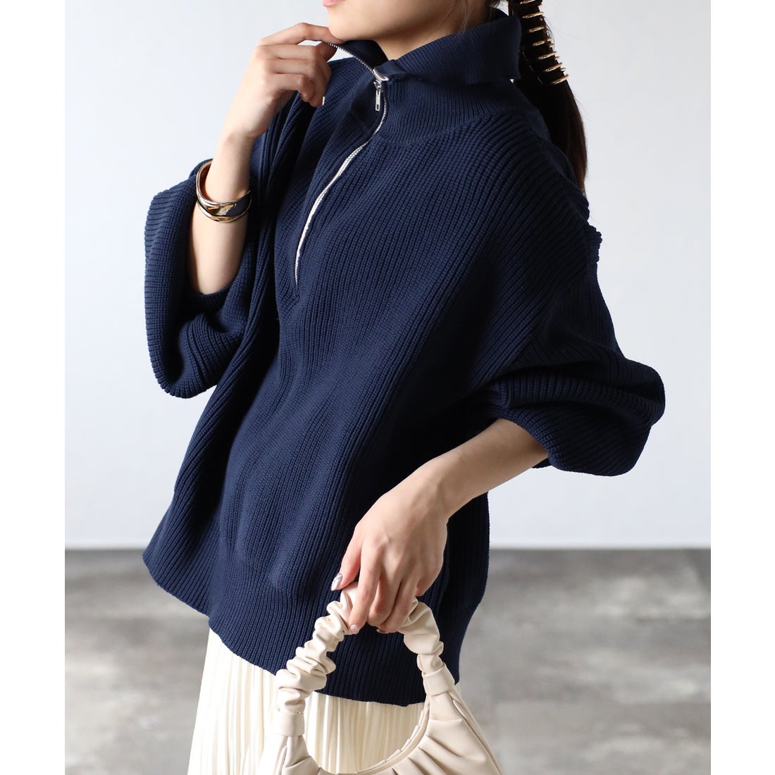 サキシマ トーキョー sakishima tokyo スポンディッシュハーフZIP