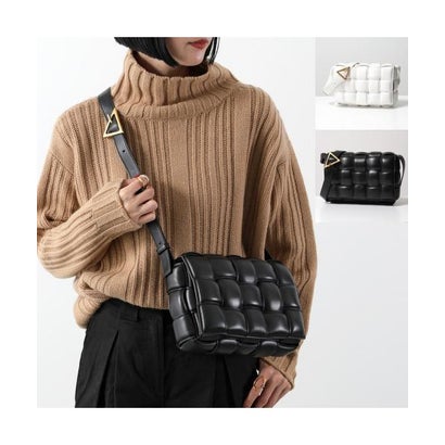 BOTTEGA VENETA ショルダーバッグ 591970 VCQR1 パデッド （9143/CHALK-GOLD）｜詳細画像