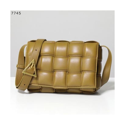 BOTTEGA VENETA ショルダーバッグ 591970 VCQR1 パデッド （9143/CHALK-GOLD）｜詳細画像