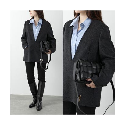 BOTTEGA VENETA ショルダーバッグ 591970 VCQR1 パデッド （9143/CHALK-GOLD）｜詳細画像