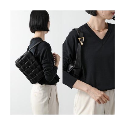 BOTTEGA VENETA ショルダーバッグ 591970 VCQR1 パデッド （9143/CHALK-GOLD）｜詳細画像