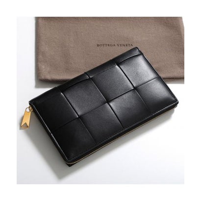 BOTTEGA VENETA 長財布 814676 V6VU1 マキシイントレチャート （8425/ブラック）｜詳細画像