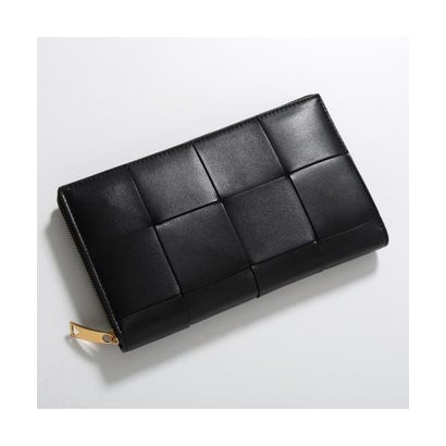 BOTTEGA VENETA 長財布 814676 V6VU1 マキシイントレチャート （8425/ブラック）｜詳細画像